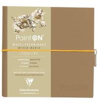 Bloco De Papel Natural Multi Técnicas 250g 19x19 Clairefonta Bloco De Papel Natural Multi Técnicas 250g 19x19 Clairefonta