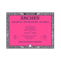 Bloco de Papel para Aquarela Arches Satinado 300g/m² 31x41