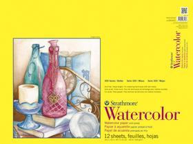 Bloco de Papel para Aquarela Strathmore 46x61 cm 12 Folhas
