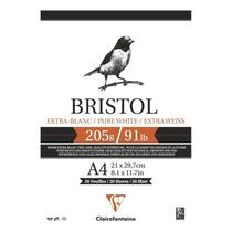 Bloco De Papel Para Desenho Bristol A4 205g Clairefontaine
