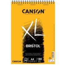 Bloco de Papel para Desenho Bristol XL 180g/m² A4 50 folhas