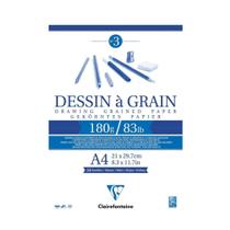 Bloco de papel para desenho Dessin à Grain Clairefontaine A4