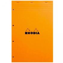 Bloco De Papel Quadriculado Folha Para Fichário Rhodia 21x31cm Bloco De Papel Quadriculado Folha Para Fichário Rhodia 21x31cm