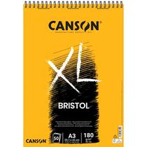 Bloco de Papel Xl Bristol A3 Canson 180g 50 Folhas