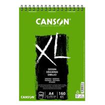 Bloco de Papel Xl Dessing A4 Canson 160g 50 Folhas