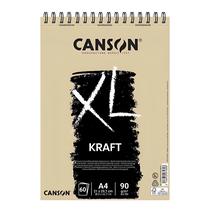 Bloco de Papel Xl Kraft A4 Canson 150g 60 Folhas