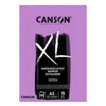 Bloco de Papel Xl Marker A3 Canson 70g 100 Folhas Bloco de Papel Xl Marker A3 Canson 70g 100 Folhas