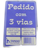 Bloco De Pedido Com 3 Vias Tamoio