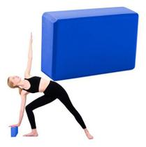Bloco De Pilates E Yoga Azul Escuro - MBfit - MB FIT