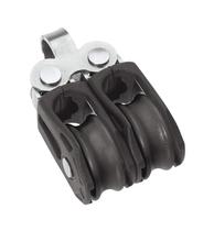 Bloco de polia Barton Marine tamanho 0 com rolamento liso de 20 mm Bloco de polia Barton Marine tamanho 0 com rolamento liso de 20 mm