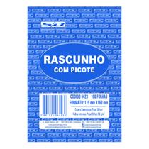 Bloco de rascunho São Domingos 115mmx160mm 100 folhas Bloco de rascunho São Domingos 115mmx160mm 100 folhas