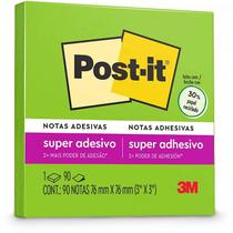 Bloco De Recado 76x76mm Limeade 90 Folhas Post-It