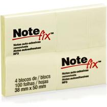 Bloco de Recado Auto-Adesivo Notefix 653 38x50mm 100fls