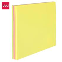 Bloco de Recado Autoadesivo 76X76MM Fluorescente 4X25FLS Bloco de Recado Autoadesivo 76X76MM Fluorescente 4X25FLS