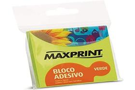Bloco De Recado Autoadesivo 76X76Mm Verde Neon 100F