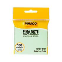 Bloco De Recado Autoadesivo Pimanote Verde 76X76Mm 100Fls Bloco De Recado Autoadesivo Pimanote Verde 76X76Mm 100Fls