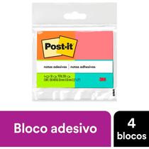 Bloco de recado post-it 653 tropical 38x50mm 50fl. 3m