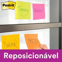 Bloco de recado post-it 76x76mm pink 90fls. 3m