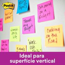 Bloco de Recado POST-IT 76X76MM Roxo 90FLS.