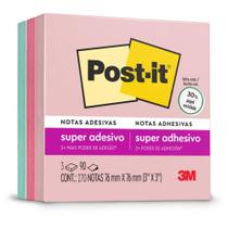 Bloco de Recado POST-IT Coleção para Viajar 76X76MM PCT com 03