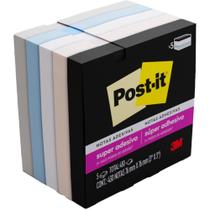 Bloco de Recado POST-IT Coleção Serenidade 76X76MM Pacote com 05