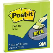 Bloco de Recado POST-IT POP UP Refil R330 76X76 VD.LM