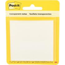 Bloco de Recado POST-IT Transparente 73X73MM C/36 FLS