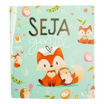 Bloco de recados sticker pop - floresta raposa