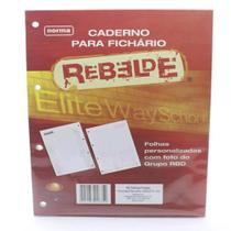 Bloco de refil para fichário - rebelde- norma 96 folhas