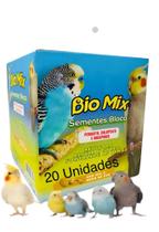 Bloco De Sementes Para Periquito Calopsita Agapornis Biomix