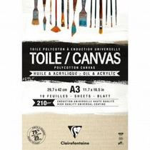 Bloco de Tela Clairefontaine A3 10 Folhas Bloco de Tela Clairefontaine A3 10 Folhas