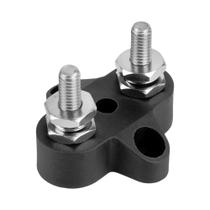 Bloco De Terminais De Alimentação Duplo M6 80A DC 48V Para Caminhões, RVs E Barcos - Fiação Fixa Bloco De Terminais De Alimentação Duplo M6 80A DC 48V Para Caminhões, RVs E Barcos - Fiação Fixa