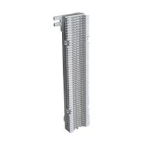 Bloco de terminais ICC 66M, 50 pares, Punch Down, 25x9x3 cm, branco