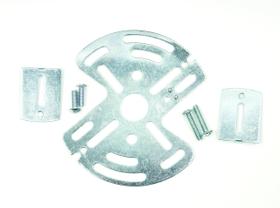 Bloco de terminais Jandorf Crossbar Ajustável Zinco 10-13 cm 120V