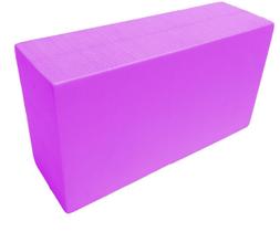 Bloco De Yoga Pilates 23X13X7Cm - Rosa Flex - Ams Eva