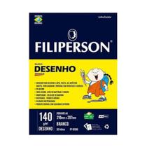 Bloco Desenho A4 Filiperson 140g 20 Folhas Branco