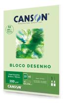 Bloco Desenho Branco Canson A2 420 X 494 Mm 220g - 7043