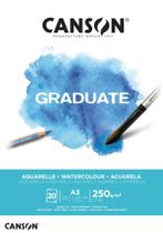Bloco Desenho Graduate Aquarela A3 250 Gramas Com 20 Canson Bloco Desenho Graduate Aquarela A3 250 Gramas Com 20 Canson
