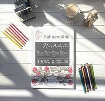 Bloco Desenho Hahnemühle Nostalgie A4 190g 50 Fls 10628210 Bloco Desenho Hahnemühle Nostalgie A4 190g 50 Fls 10628210