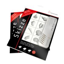 Bloco Desenho Skizze A3 96gr 100 Folhas + 1 Estojo com 6 Lápis Hahnemühle