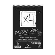 Bloco Dessin Noir Canson XL 150 g A5 020 Fls 60082844 60082844