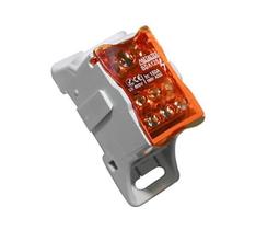 Bloco Distribuição Modular 125a 8 Terminais Bda125 Metaltex