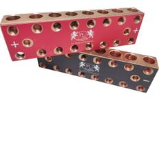 Bloco Distribuidor Cobre 12x12 Barramento Fixa Até 70mm