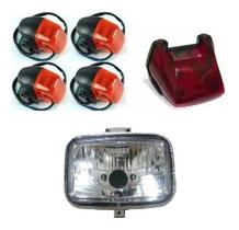 Bloco Do Farol + Lanterna Traseira + 4 Piscas Xr 250 Tornado Bloco Do Farol + Lanterna Traseira + 4 Piscas Xr 250 Tornado