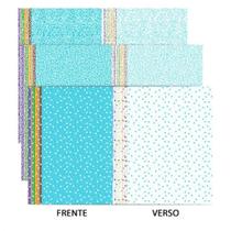 Bloco Ecocores 36 Folhas 180g/m² Textura Visual 4 -Novaprint