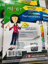 Bloco ecocores a4 48fls ridet 6 cores papel que se dobra Bloco ecocores a4 48fls ridet 6 cores papel que se dobra