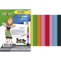 Bloco Educação Artística Criativo A4 8 Cores 75G - 32 Folhas