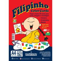 Bloco Educação Artística Filipinho A4 8 Cores 180G 32 Folhas. Bloco Educação Artística Filipinho A4 8 Cores 180G 32 Folhas.