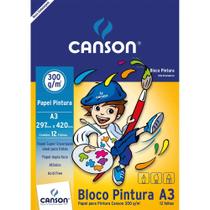 Bloco escolar pintura a3 300gr c12fls 66667092