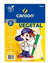 Bloco Escolar Vegetal A4 60Gr Com 10Fls - 66667078